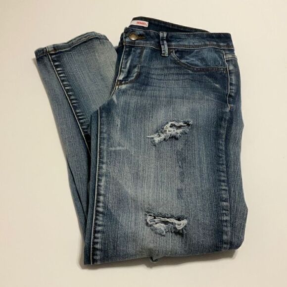 Distressed Bongo Straight Leg Jeans, 5 - Picture 10 of 10